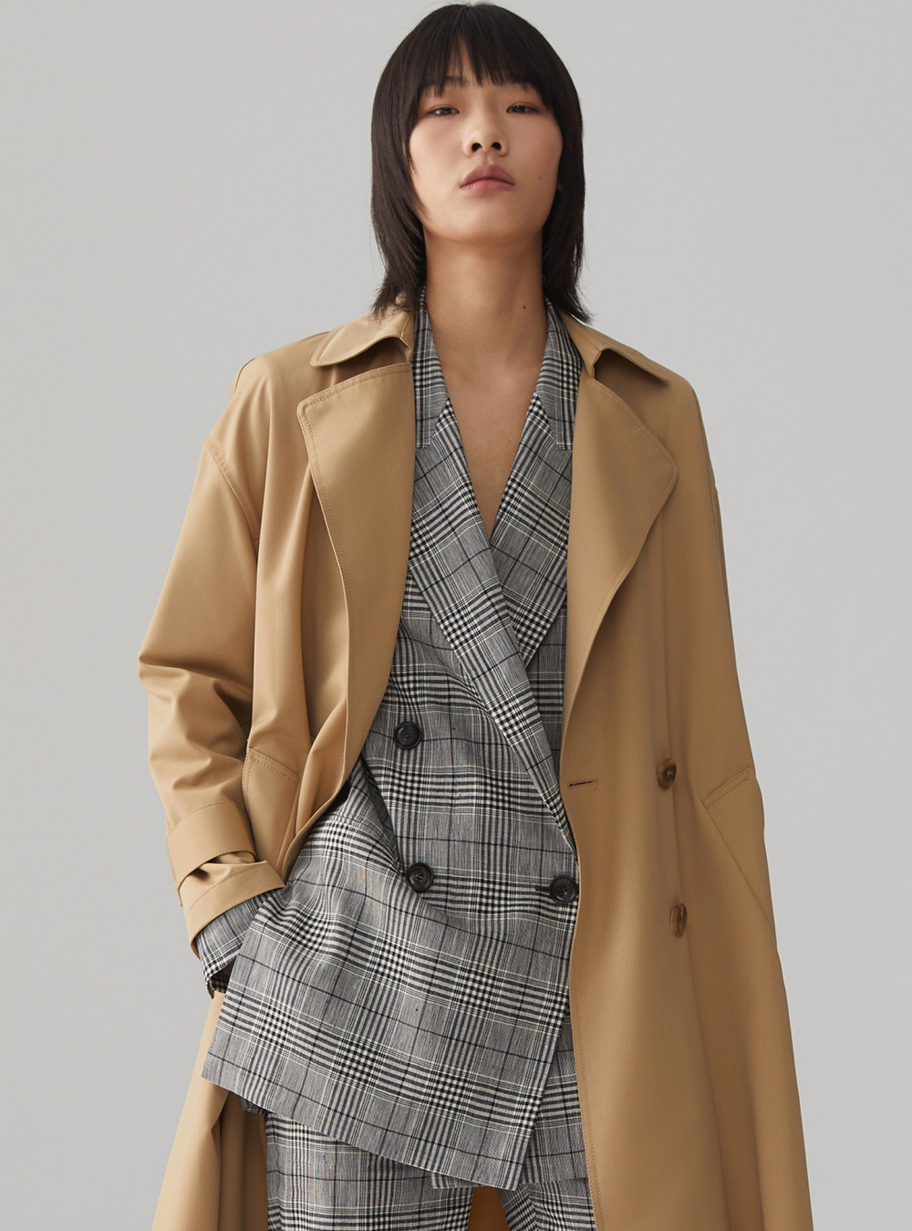 Icicle Women Styles Push Trench Coat